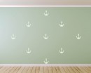 Anchor Pattern Wall Sticker